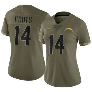 Nike Dan Fouts Los Angeles Chargers Game Blue Powder Alternate Jersey -  Men's