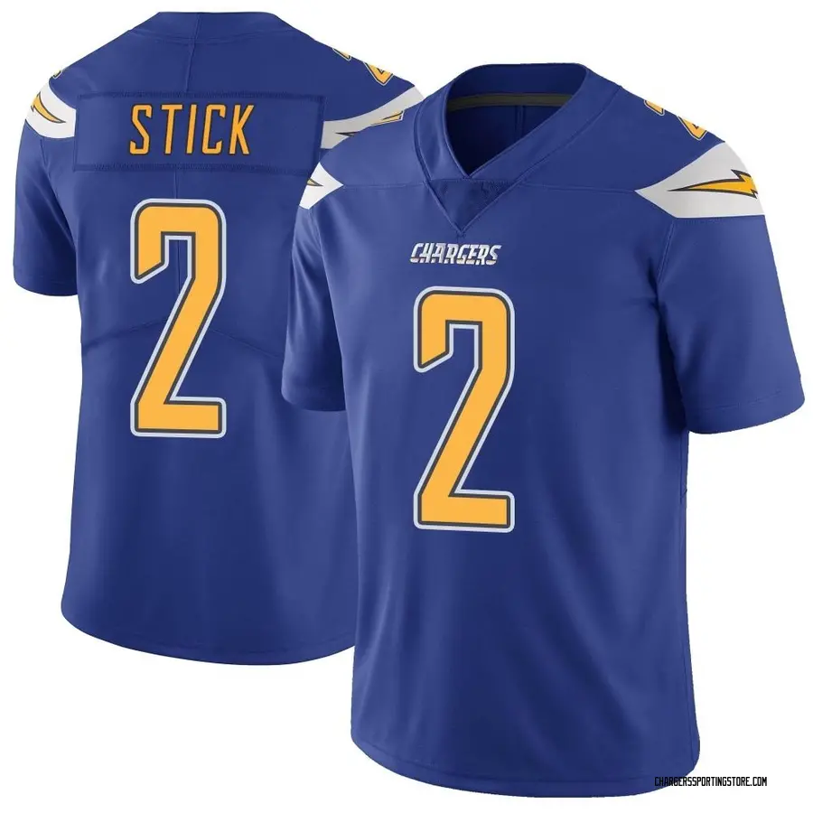 easton stick chargers jersey
