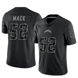 Men's Los Angeles Chargers #55 Khalil Mack Vapor Limited stitched