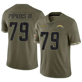 Trey Pipkins Women's Nike Navy Los Angeles Chargers Alternate Custom Game Jersey